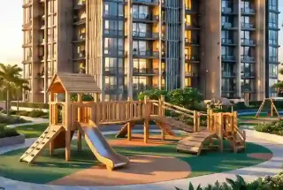 Kids’ Play Area at Sheth Mulund